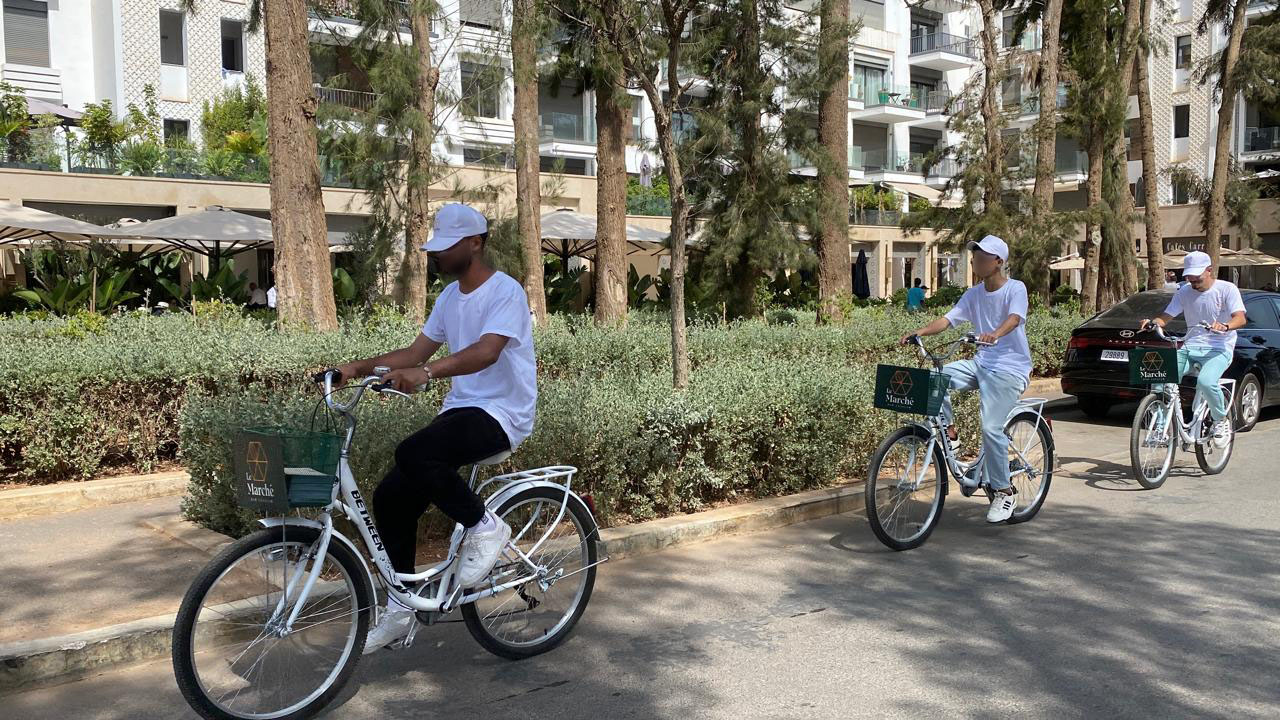 Vélos publicitaires AdBikes Rabat